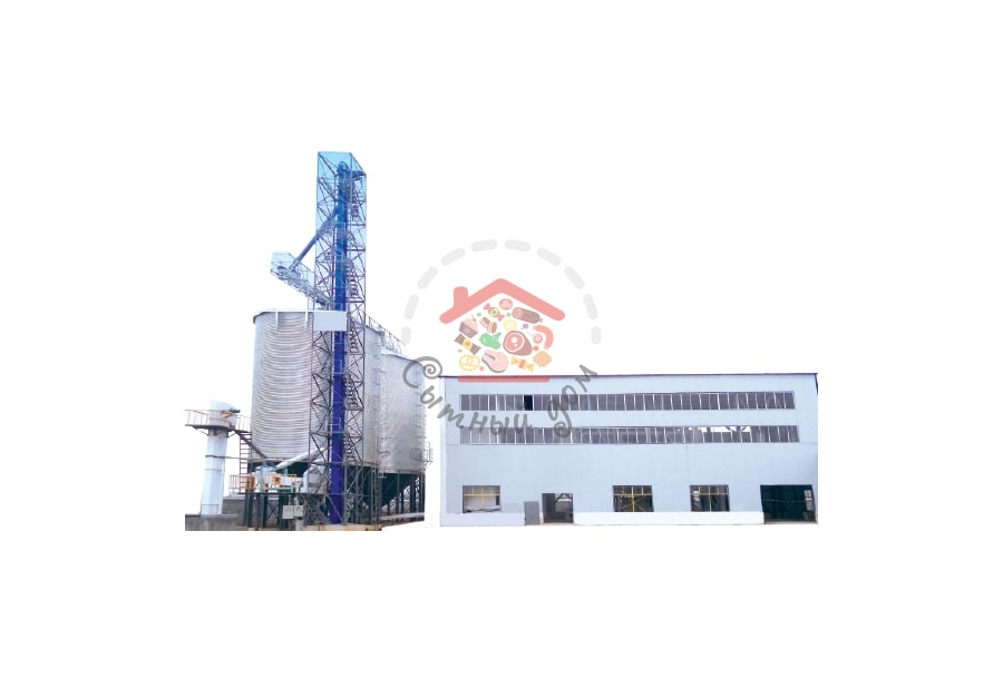 Завод для производства пшеничной муки. Производительность 250 тонн/день (24 часа). Страна-производитель Китай.